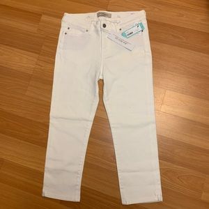Liverpool Robby Capri Skinny White Jeans